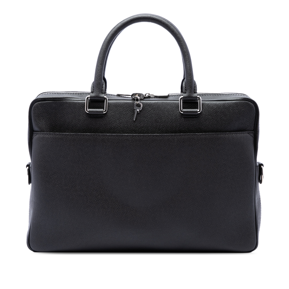 Pre-Loved Louis Vuitton Taiga Porte Documents Business PM